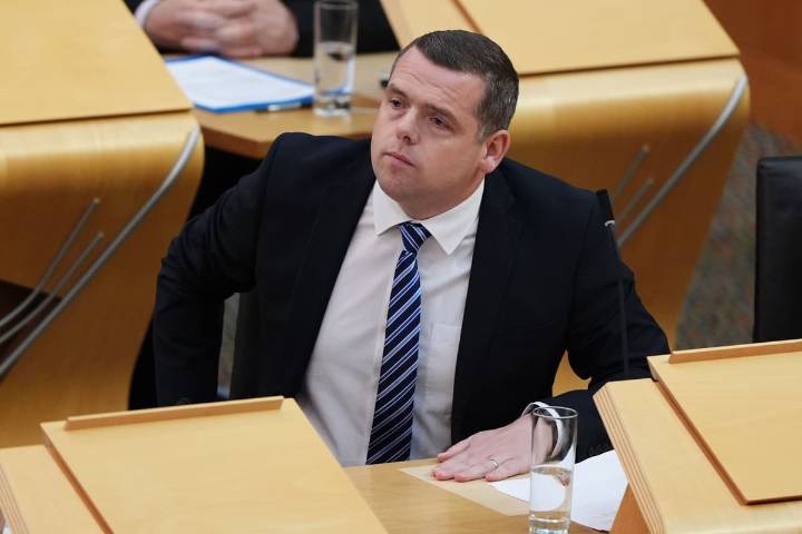 Tory MSP Douglas Ross accuses minister of assault and verbal abuse