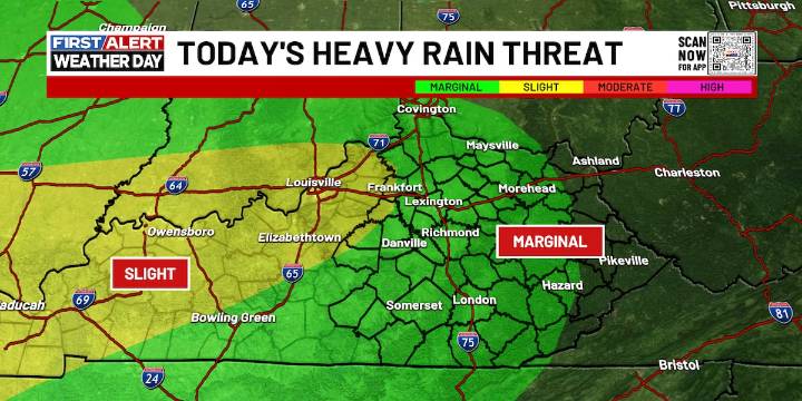 FIRST ALERT WEATHER DAY | Tracking more rounds of showers and storms