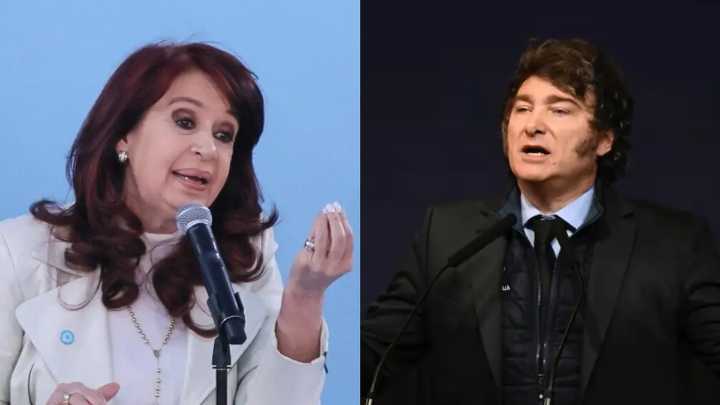 Cristina Kirchner lanzó un duro ataque contra Milei: "¡Qué olor a default!"