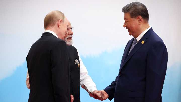 China's Xi hosts Modi, Putin, Kim in challenge to US