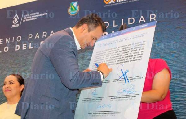 Desarrollarán plan hídrico para la ciudad de Chihuahua