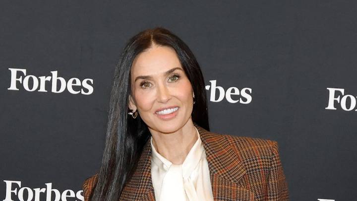 Demi Moore Is Back Statement Power Suiting for Fall