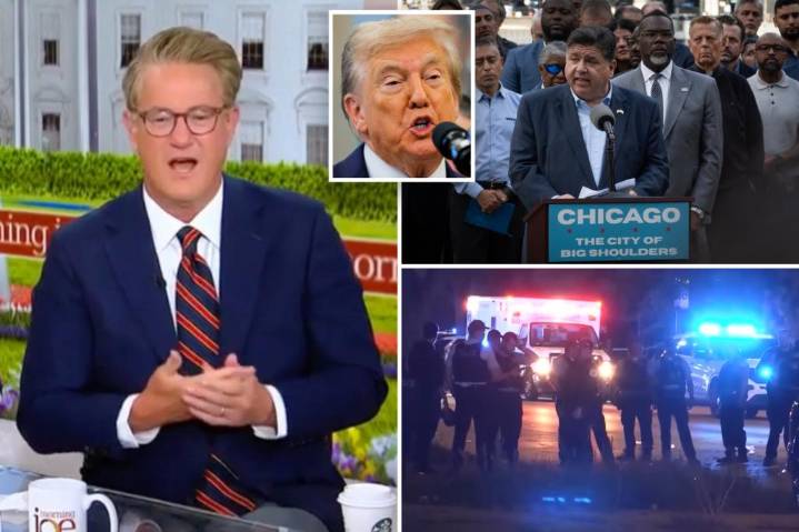 Joe Scarborough urges defiant Chicago Dems to allow Trump to send National Guard after bloody Labor Day weekend