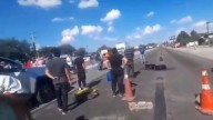Bloquean carretera libre Celaya-Querétaro; exigen retorno