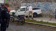 Mineral de la Reforma: Choque en bulevar Colosio deja daños materiales