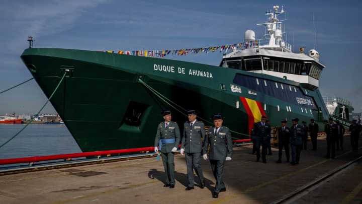 A Garda Civil xa dispón dun novo buque oceánico construído en Vigo