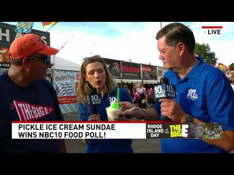 How does a pickle ice cream sundae taste?