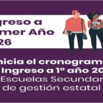Inicia el cronograma de actividades para el...
