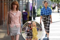 Taylor swift, designers revive '90s plaid during NYFW.