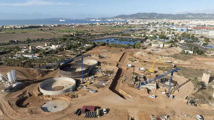 Acuaes y Emaya acuerdan medidas para acelerar las obras de la depuradora Palma II