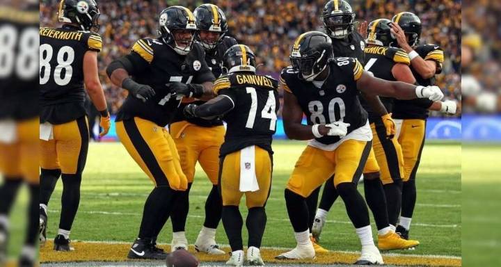 Steelers arrasan con victoria histórica en Irlanda ante los Vikings