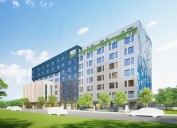 Construction to turn vacant Forest Hills hospital into 145 affordable apartments begins