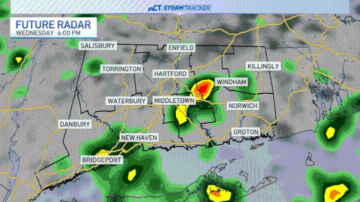 One more dry day before showers return Wednesday