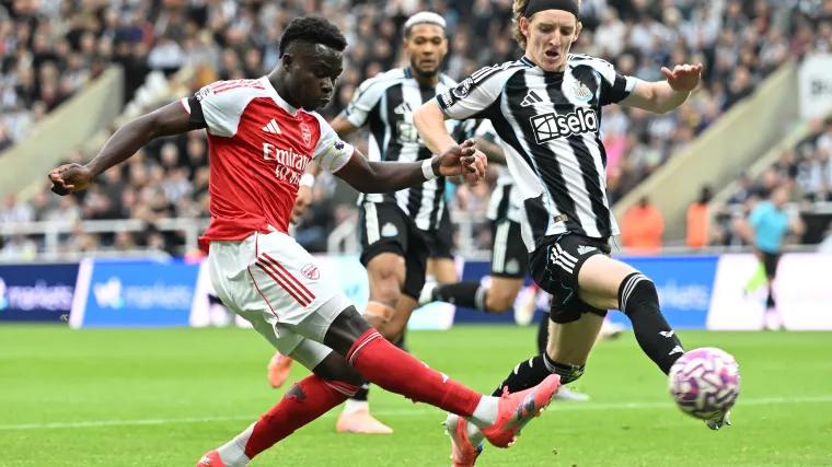 Bukayo Saka hails Arsenal's big statement in Newcastle comeback