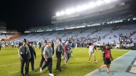 North Carolina fans leave Bill Belichick’s debut in droves amid TCU blowout