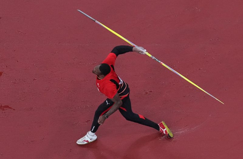 Athletics-Back to the future as Walcott wins javelin gold in Tokyo