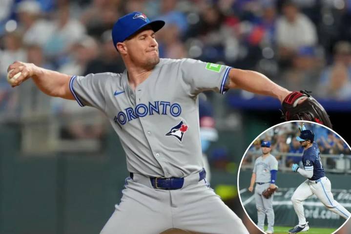 Blue Jays' Tyler Heineman has maybe the worst pitching performance in MLB history