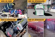 Aumentan en CDMX 107% los socavones