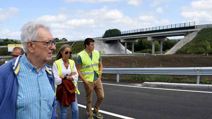 Valga mejora la seguridad ferroviaria con la apertura del nuevo viaducto de Castiñeiras