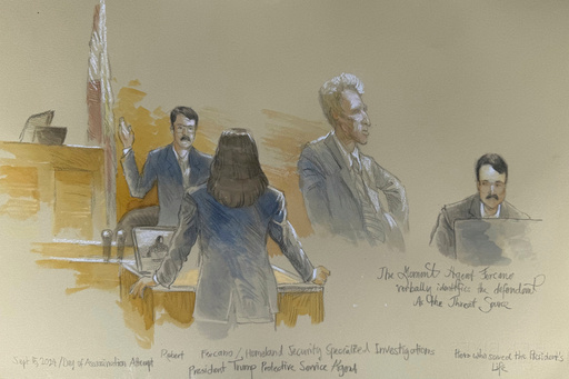 Suspect in Trump assassination attempt veers off topic and forfeits opening statement at trial