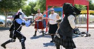 Archduchy of Cathair Na Caillte "Shoot-a-Knight" returns to Cornfest in Mohave Valley