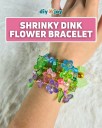 DIY Shrinky Dink Flower Bracelet