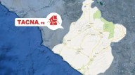 Un sismo de magnitud 5.2 remeció la región Tacna esta tarde