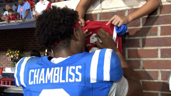 RECAP: Trinidad Chambliss Shines in First Start as Ole Miss Tops Arkansas