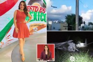 Video shows moment plane plummets to ground, killing Mexican TV host