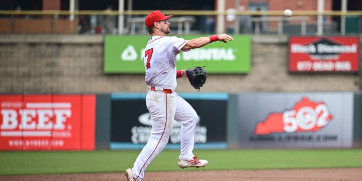 Levi Jordan plays all nine positions for Reds Triple