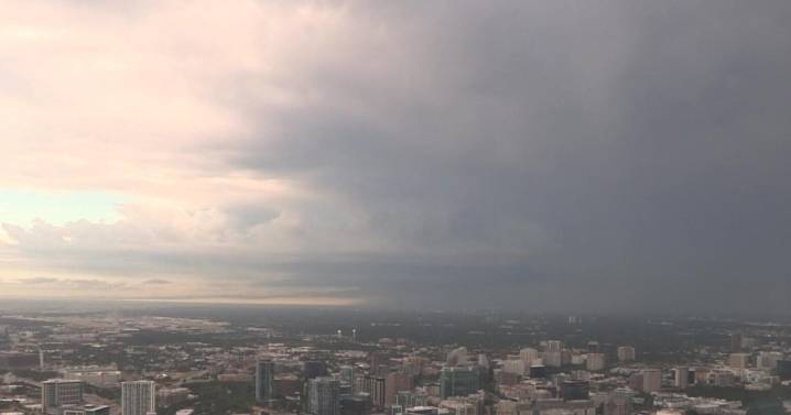 Flash flood warning in effect in Denton County as heavy rainfall leads to flooding
