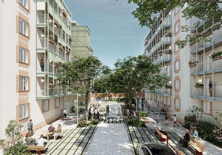 Supermanzanas, calles peatonales y la rehabilitación de 264 viviendas: Alicante acelera la transformación de Virgen del Remedio