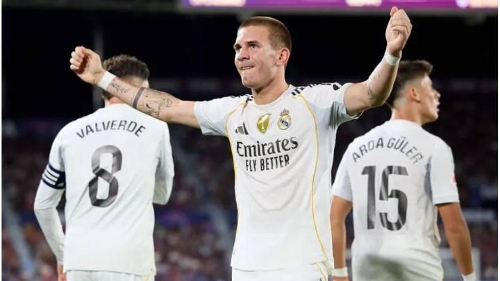 Primer gol de Franco Mastantuono en el Real Madrid