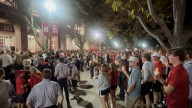 Candlelight vigil honoring Charlie Kirk held outside UNL's student union