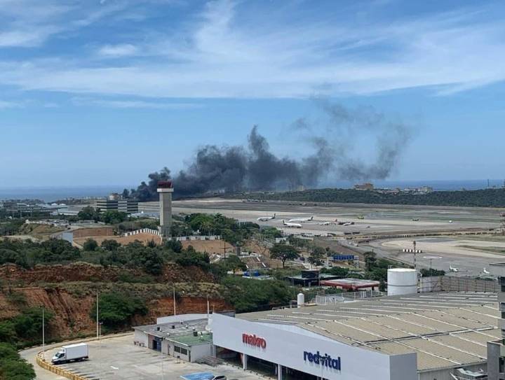 En VIDEO: avioneta se estrelló en la pista del aeropuerto de Maiquetía este #24Sep
