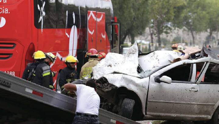 Accidentes viales matan a 114 personas
