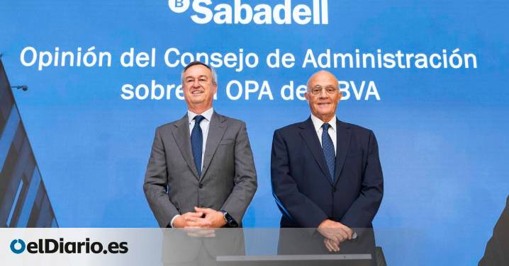 Analistas y pequeños accionistas de Sabadell aún ven insuficiente la mejora de la oferta de BBVA