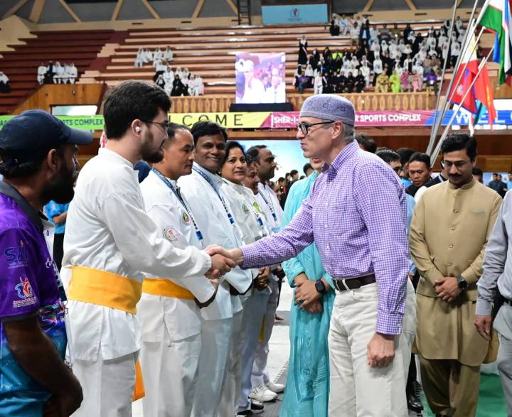 CM Omar Abdullah Inaugurates 3rd Junior Asian Pencak Silat Championship In Srinagar