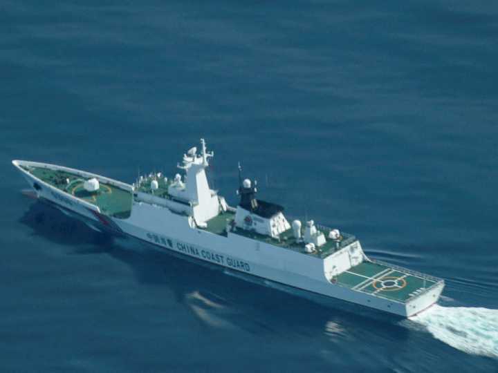 Chinese, Philippine ships collide near disputed shoal in South China Sea