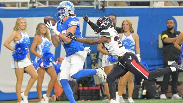 Lions injury updates: WR Isaac TeSlaa misses practice ahead of opener