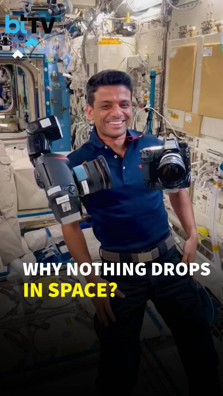 Astronaut Shubhanshu Shukla Explains: Why Objects Don’t Drop On Space Station?