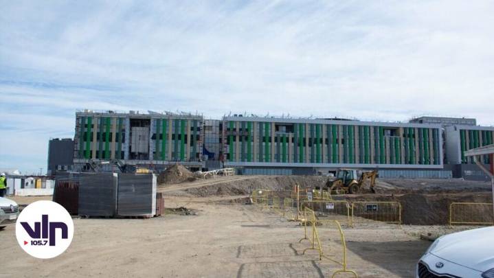 Autoridades confirman 85% de avance en la construcción del nuevo Hospital de Parral