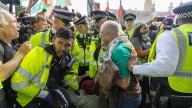Al menos 150 detenidos en Londres en una manifestación contra el genocidio de Israel en Gaza