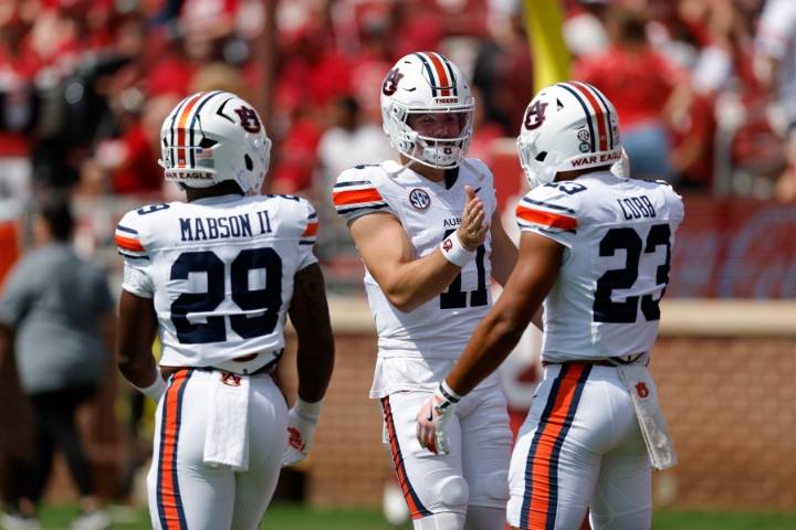 Auburn dropped from AP Top 25 college football poll