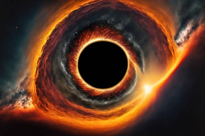 Materia oscura podría colapsar planetas gigantes en agujeros negros, según científicos