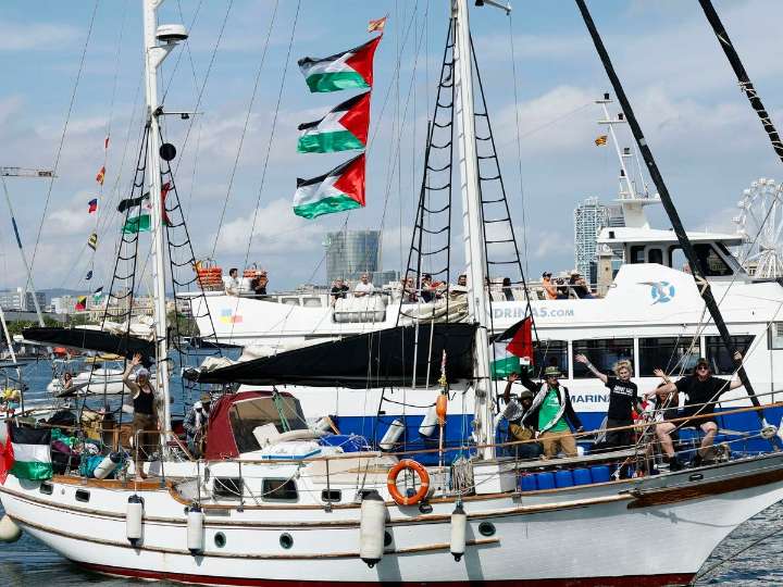 Confirman que los seis mexicanos de la Flotilla a Gaza están bien tras incidente con drones