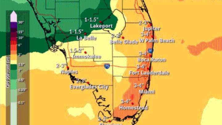Weather in South Florida on Friday to bring thunderstorms