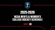 The Puck Drops for 2025-26 Men’s & Women’s College Hockey Season with 620+ Games Across ESPN Networks