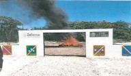 Incineran más de 100 kilos de narcóticos en Yucatán