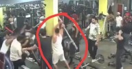 Pelea grupal en gimnasio: se dieron con pesas, barras y bates; todo quedó grabado en video